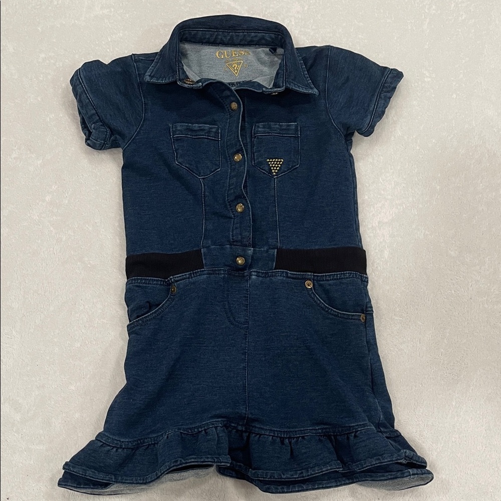 GUESS‎ Kids Dark Blue Denim Dress